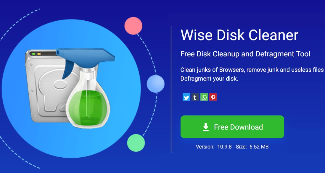 墙裂推荐 贼好用的 电脑磁盘清理工具 垃圾清理软件  Wise Disk Cleaner 11.0.6 Build 820 中文免费版
